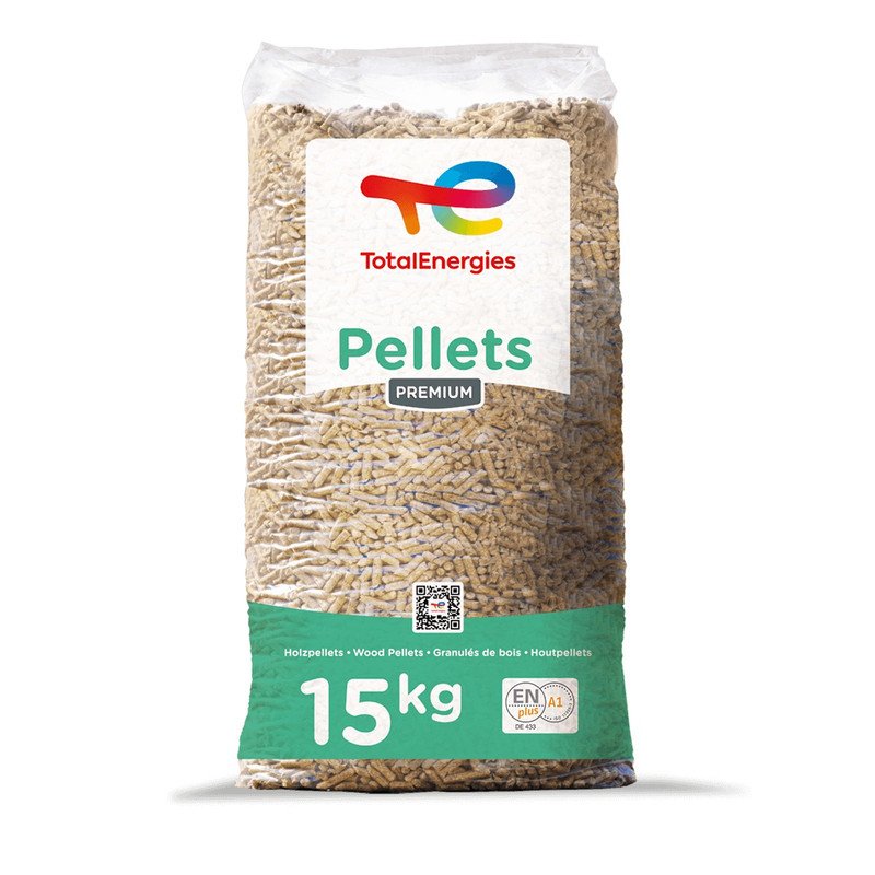 TotalEnergies Holzpellets Premium 975 kg Palette ENplus A1 65 x 15 kg – Bild 2